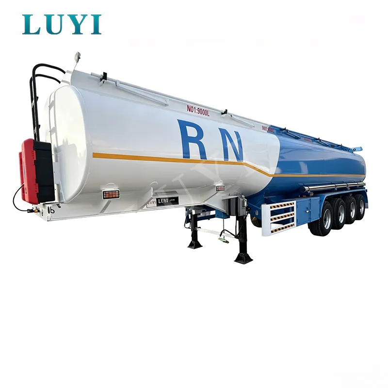 4-axle oil tank semi-trailer