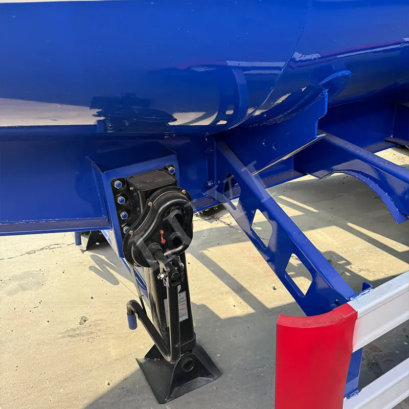 3 Axle 45000L Fuel Oil Tanker Semi Trailer