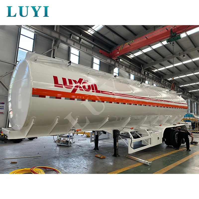 3-Axle 45000L Fuel Tanker Semi-trailer