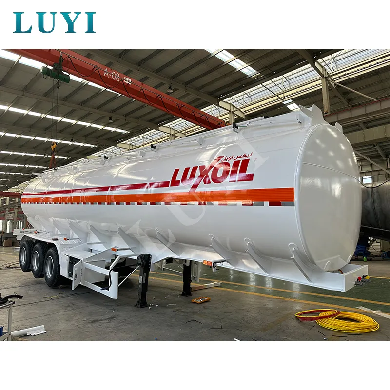3-Axle 45000L Fuel Tanker Semi-trailer