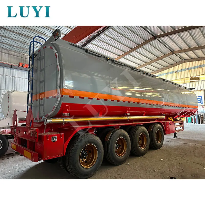 4-axle oil tank semi-trailer