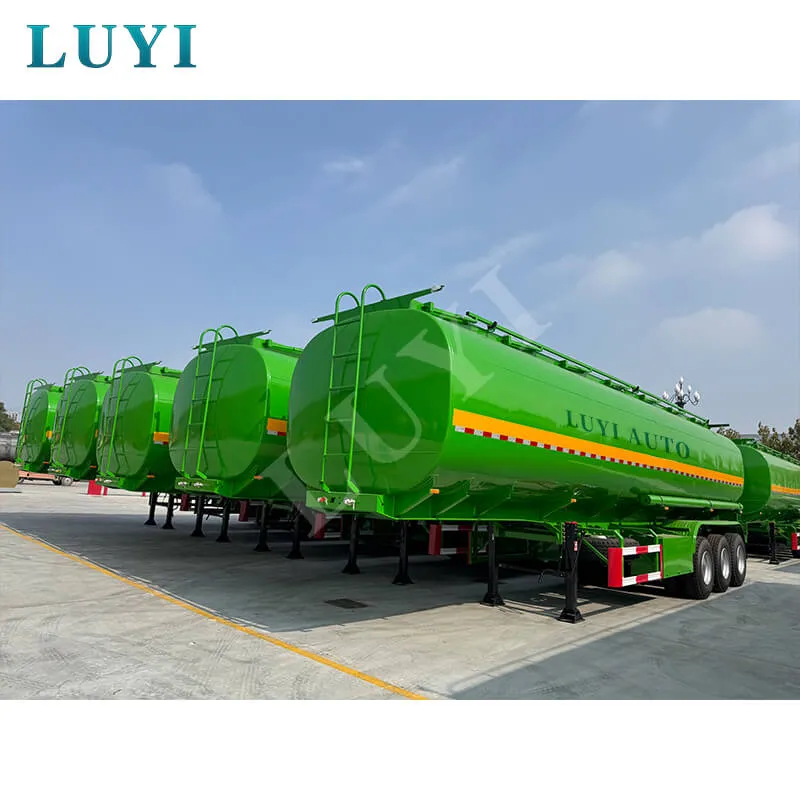 40,000-liter fuel tanker semi-trailer