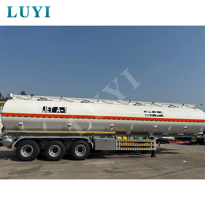 3‑axle 40000 liters oil tank semi‑trailer