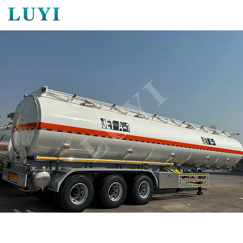 3‑axle 40000 liters oil tank semi‑trailer