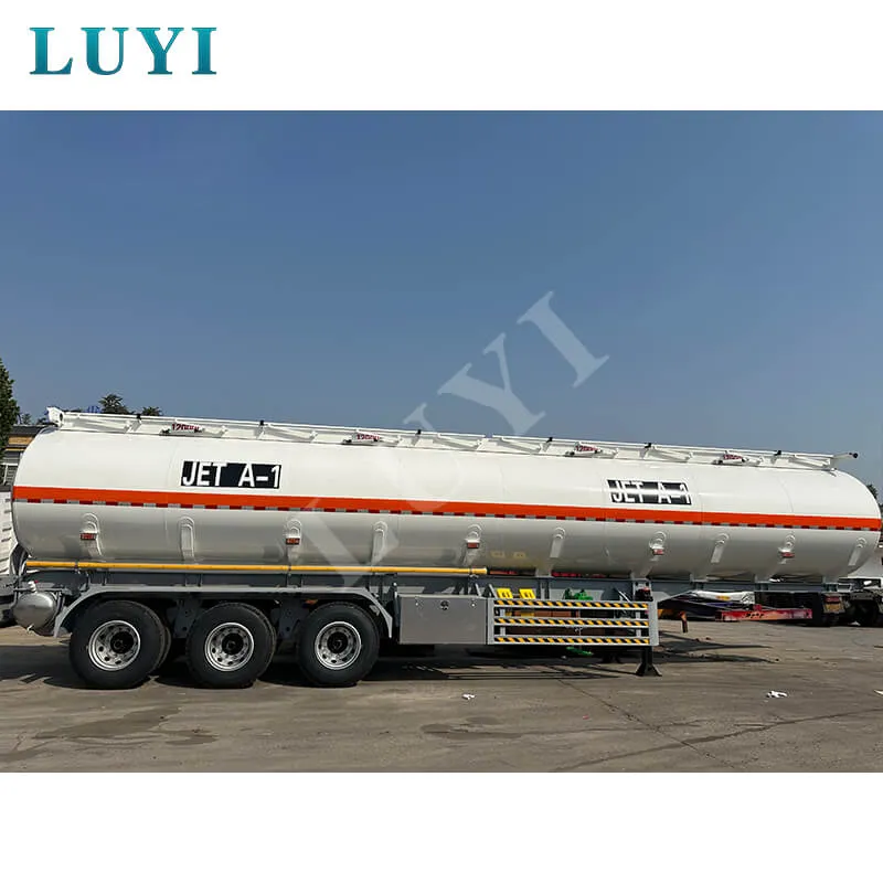 3‑axle 40000 liters oil tank semi‑trailer