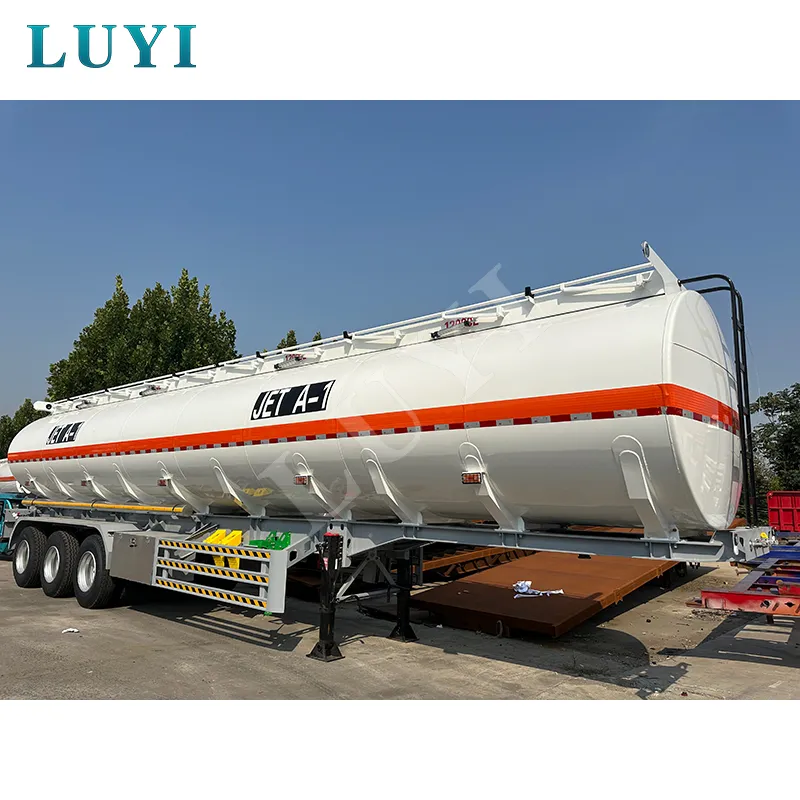 3‑axle 40000 liters oil tank semi‑trailer