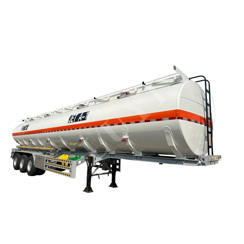3‑axle 40000 liters oil tank semi‑trailer
