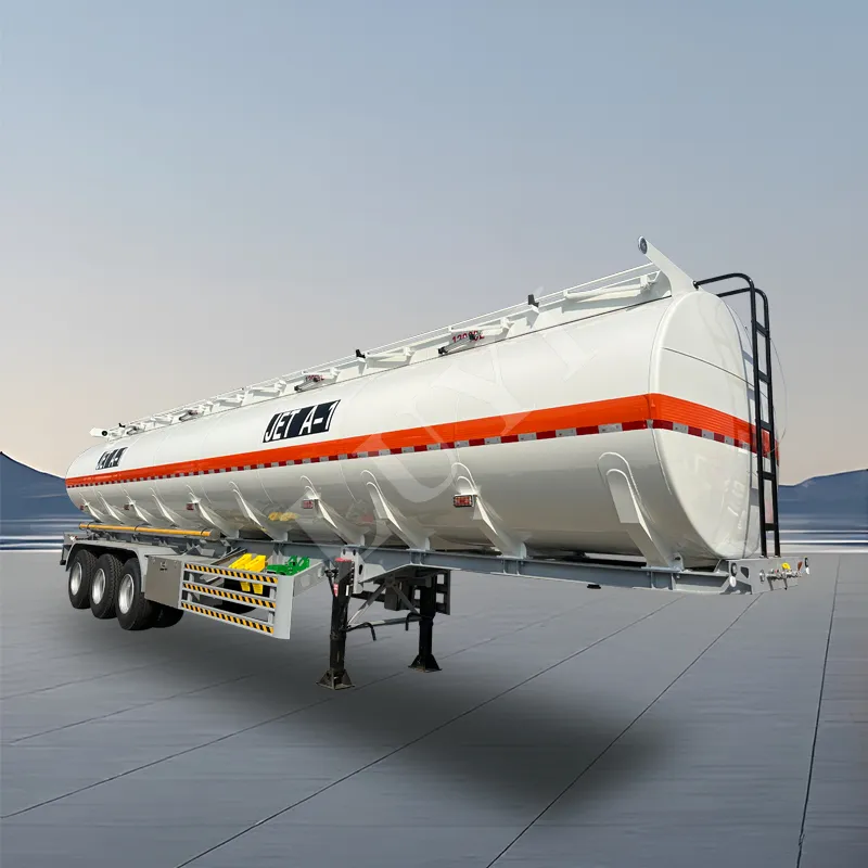 3‑axle 40000 liters oil tank semi‑trailer