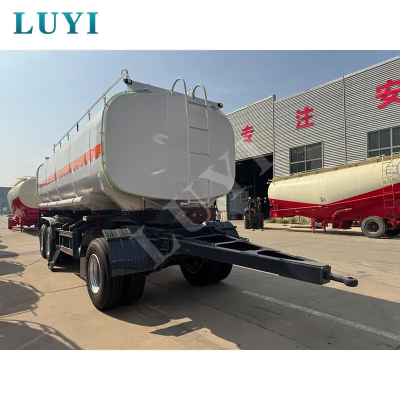 3-Axle Drawbar Tank Trailer, 20,000 Liters