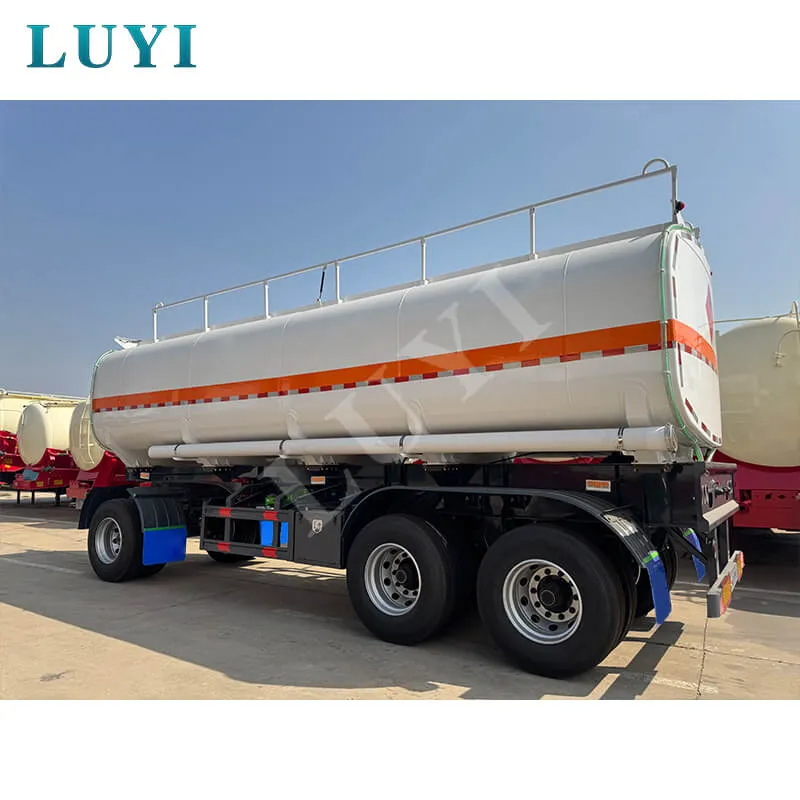 3-Axle Drawbar Tank Trailer, 20,000 Liters