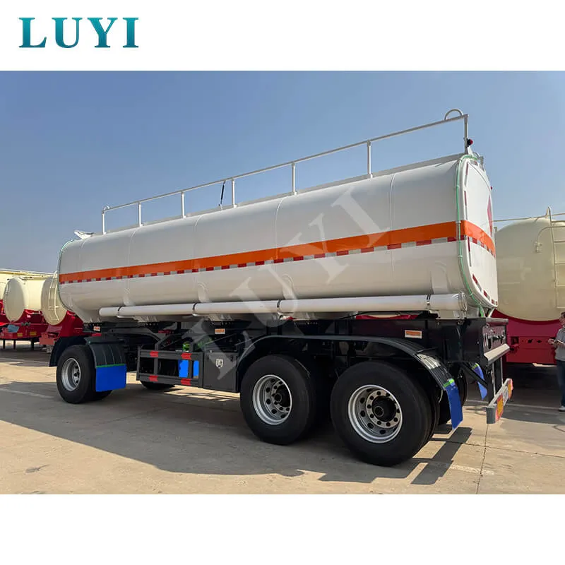 3-Axle Drawbar Tank Trailer, 20,000 Liters