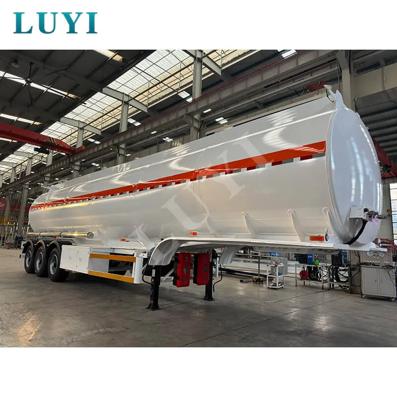 3 axle tanker semi trailer