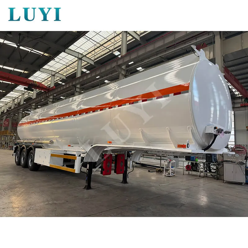 3 axle tanker semi trailer