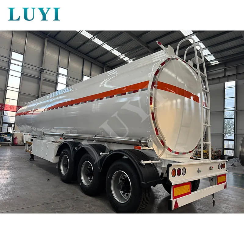 3 axle tanker semi trailer