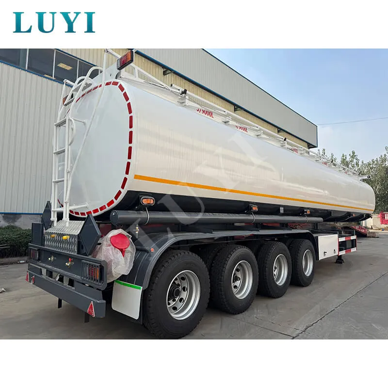 45,000 Liters 5-Compartment Carbon Steel Liquefied Oil Tank