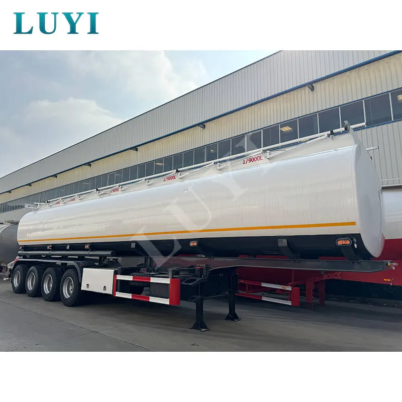 45,000 Liters 5-Compartment Carbon Steel Liquefied Oil Tank