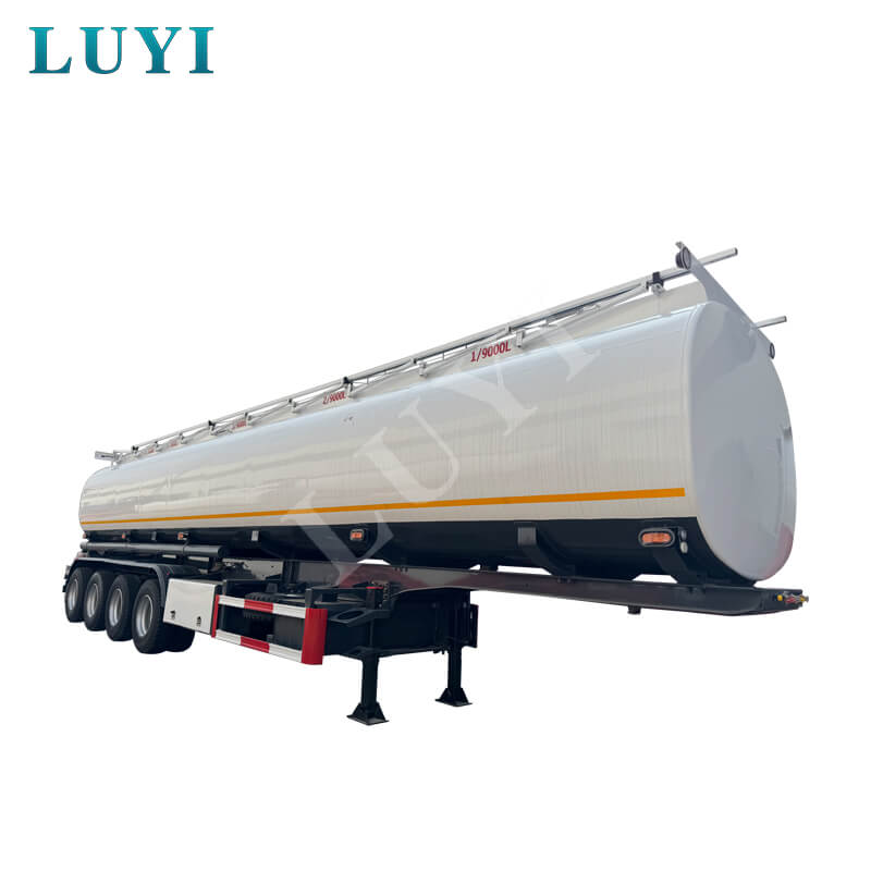 45,000 Liters 5-Compartment Carbon Steel Liquefied Oil Tank