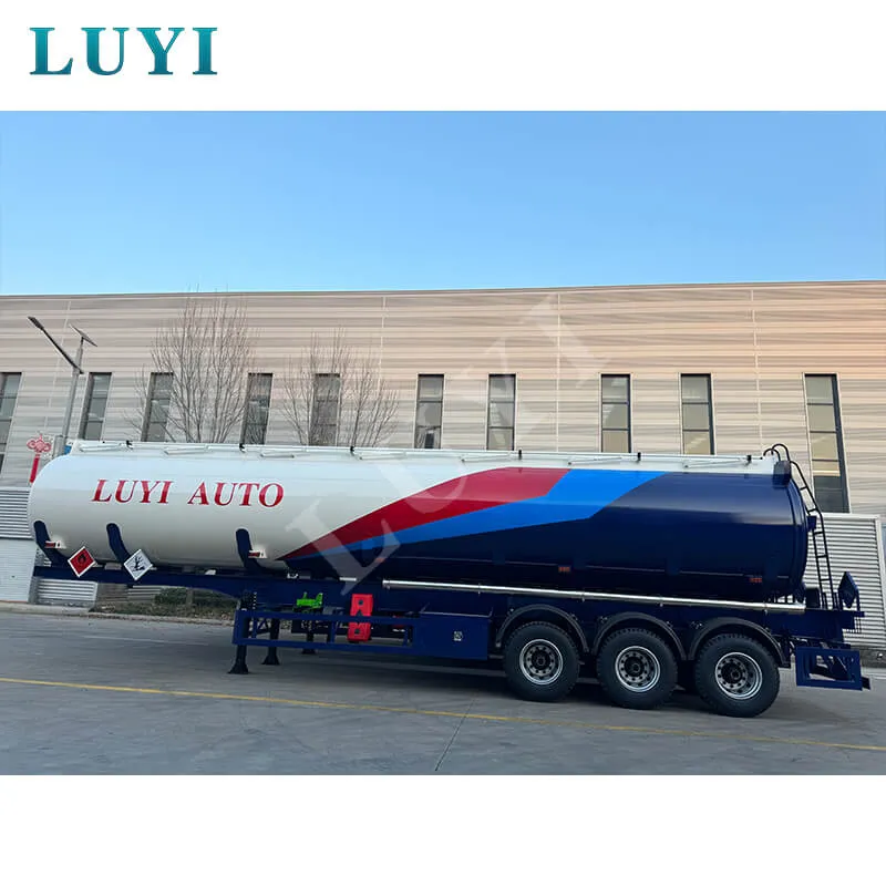 3-axle fuel tank semi-trailer