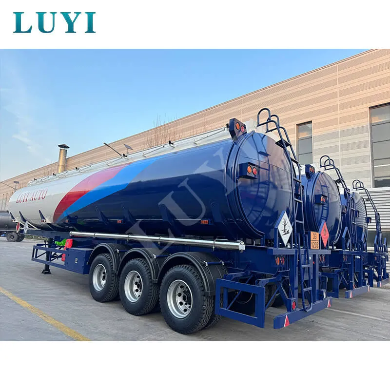 3-axle fuel tank semi-trailer