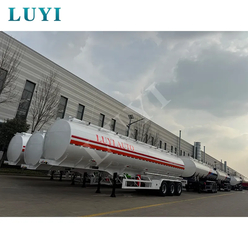 3-axle fuel tank semi-trailer