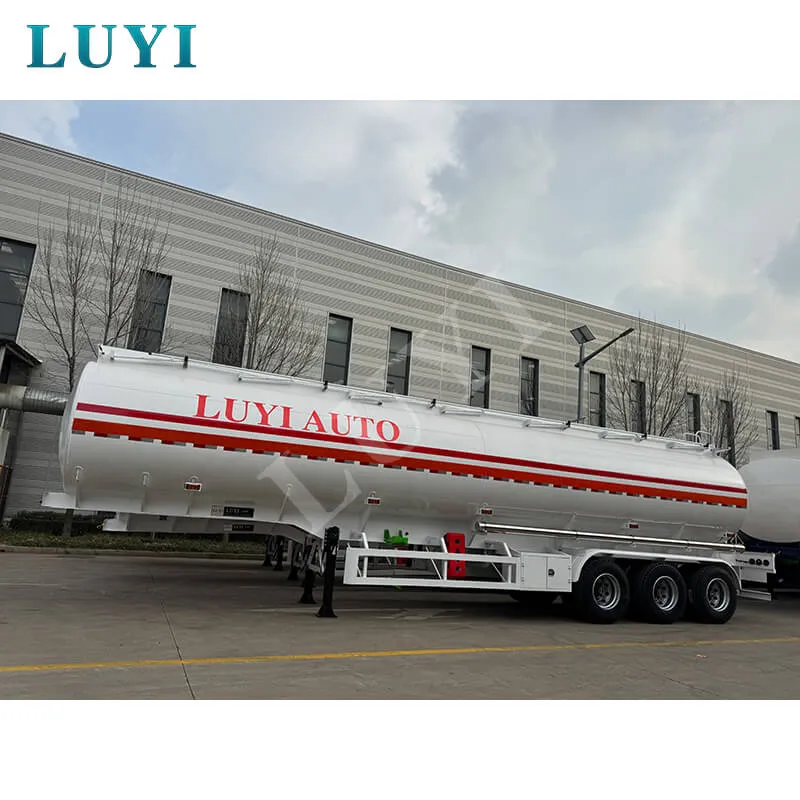 3-axle fuel tank semi-trailer