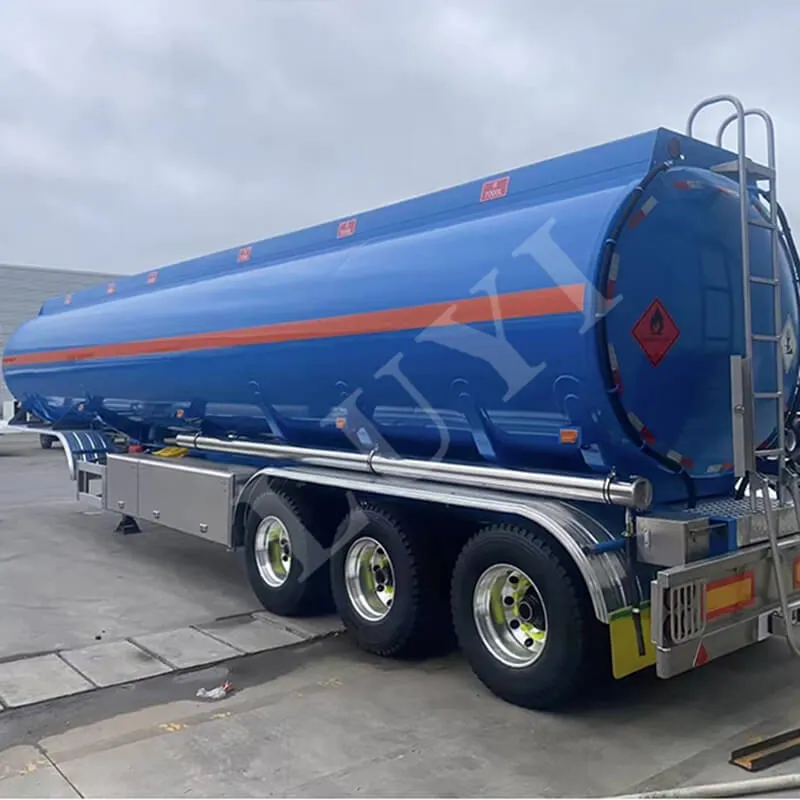 3-axle fuel tank semi-trailer