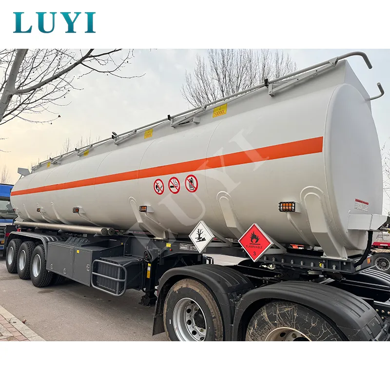 3-axle fuel tank semi-trailer