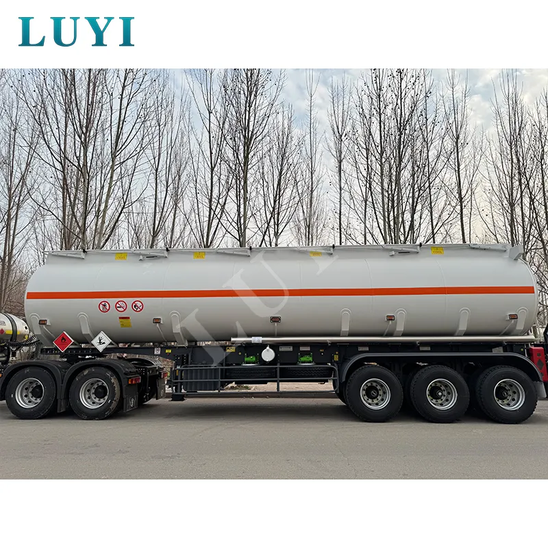 3-axle fuel tank semi-trailer