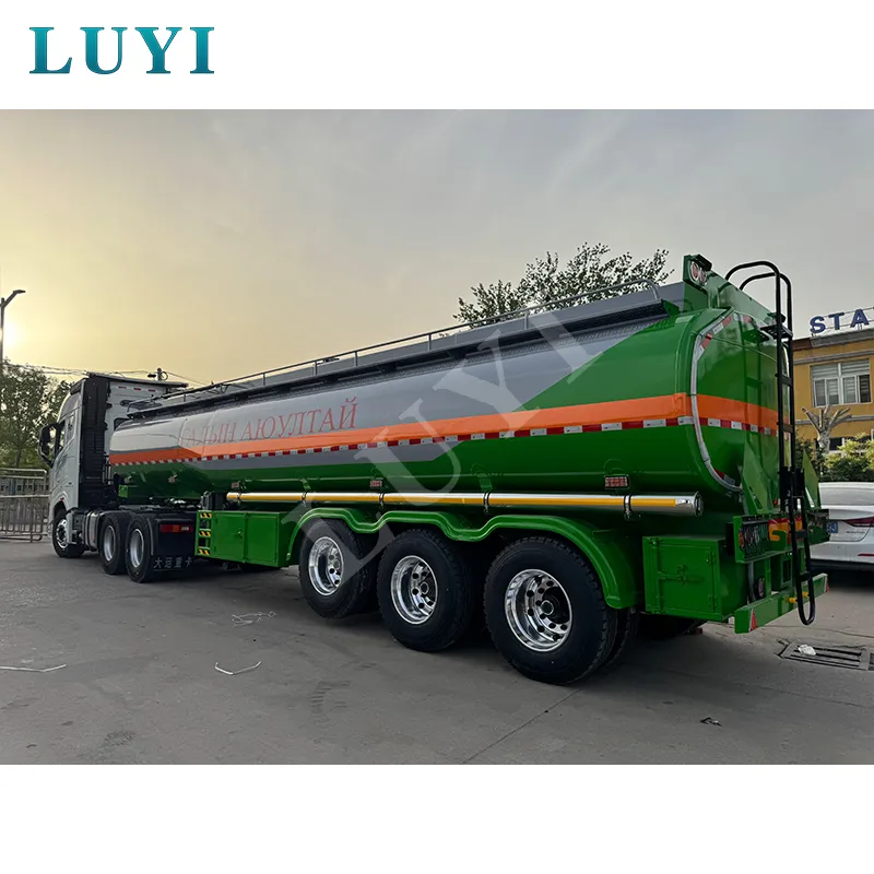 3-axle fuel tanker semi-trailer