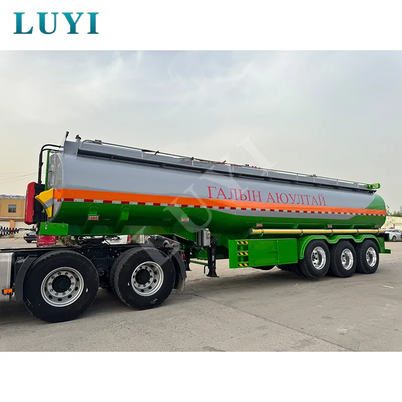 3-axle fuel tanker semi-trailer