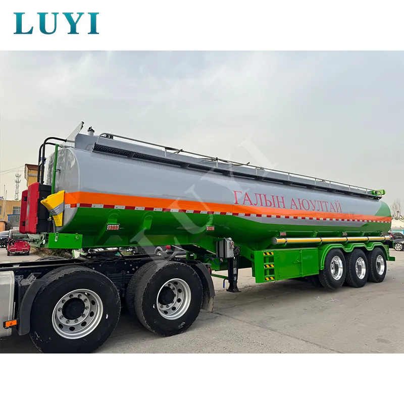 3-axle fuel tanker semi-trailer