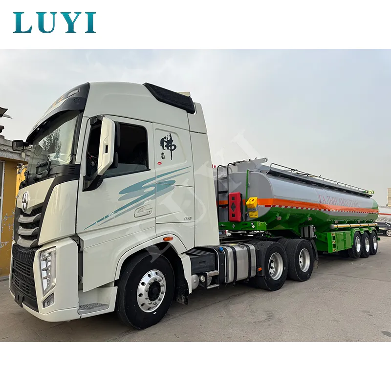 3-axle fuel tanker semi-trailer