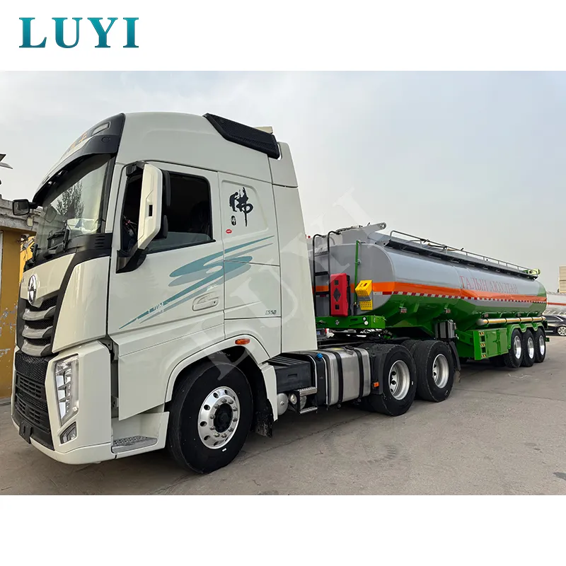 3-axle fuel tanker semi-trailer