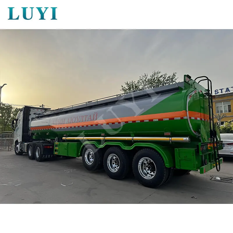 3-axle fuel tanker semi-trailer