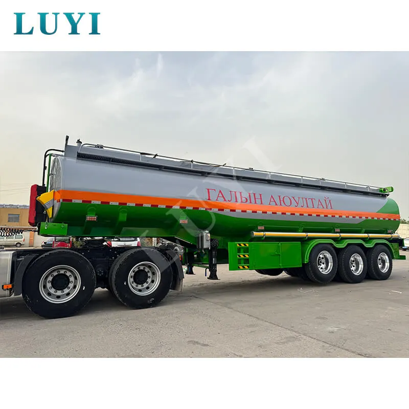 3-axle fuel tanker semi-trailer