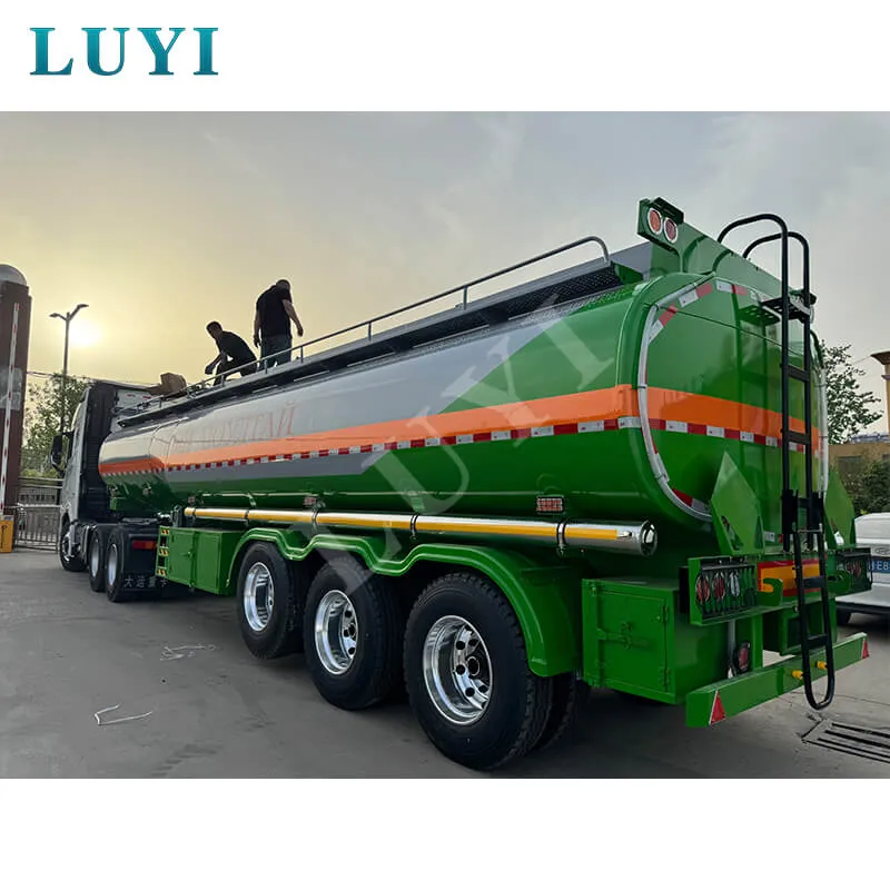 3-axle fuel tanker semi-trailer