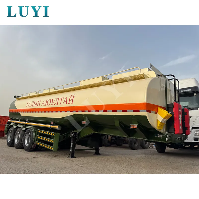 3-axle fuel tanker semi-trailer