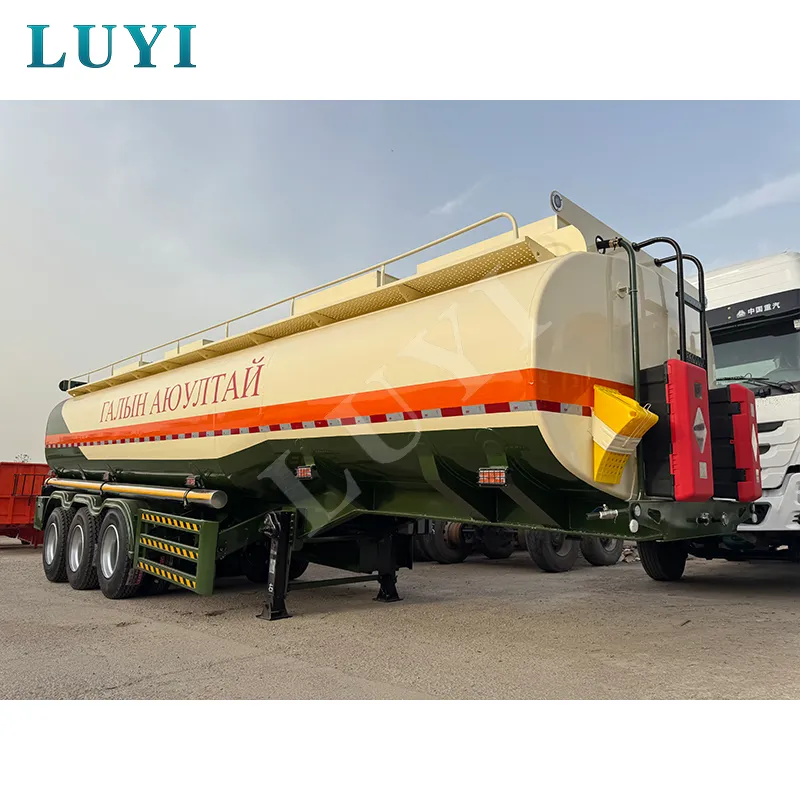 3-axle fuel tanker semi-trailer