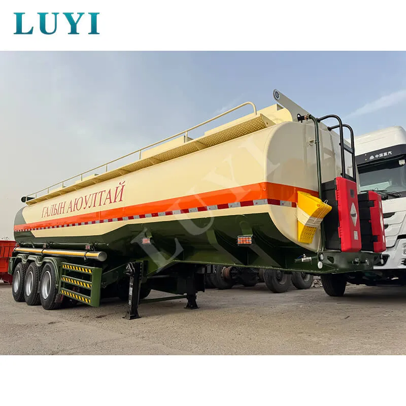 3-axle fuel tanker semi-trailer