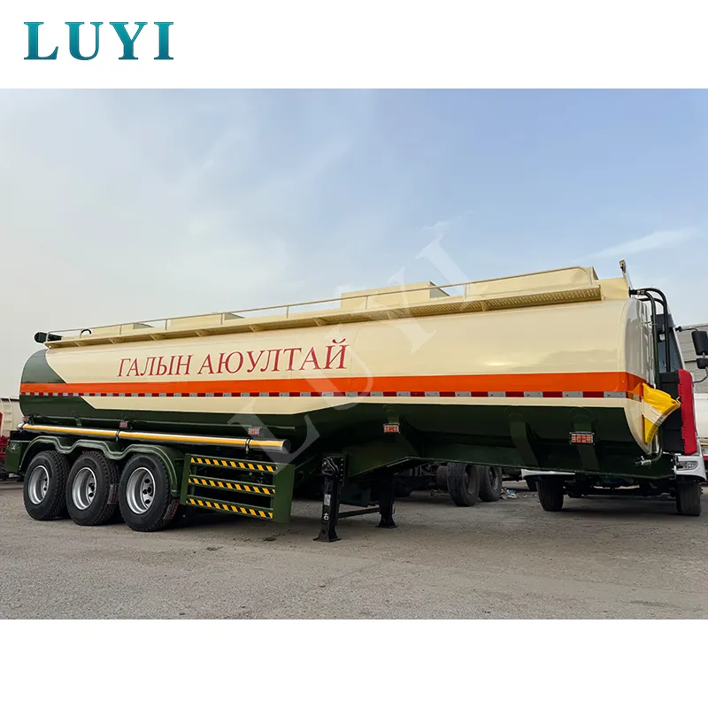 3-axle fuel tanker semi-trailer