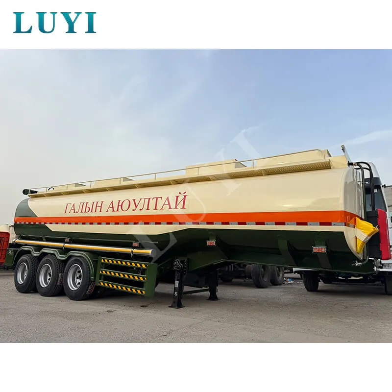 3-axle fuel tanker semi-trailer