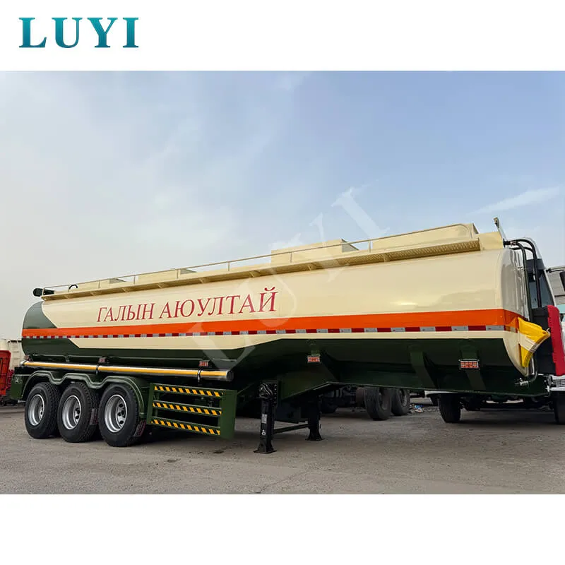 3-axle fuel tanker semi-trailer
