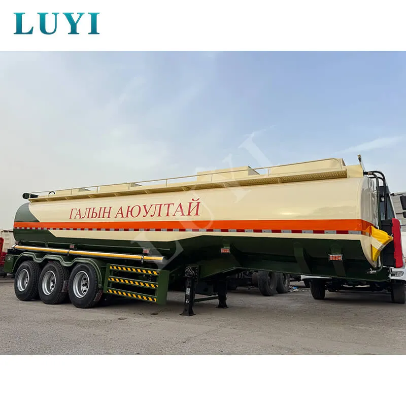 3-axle fuel tanker semi-trailer