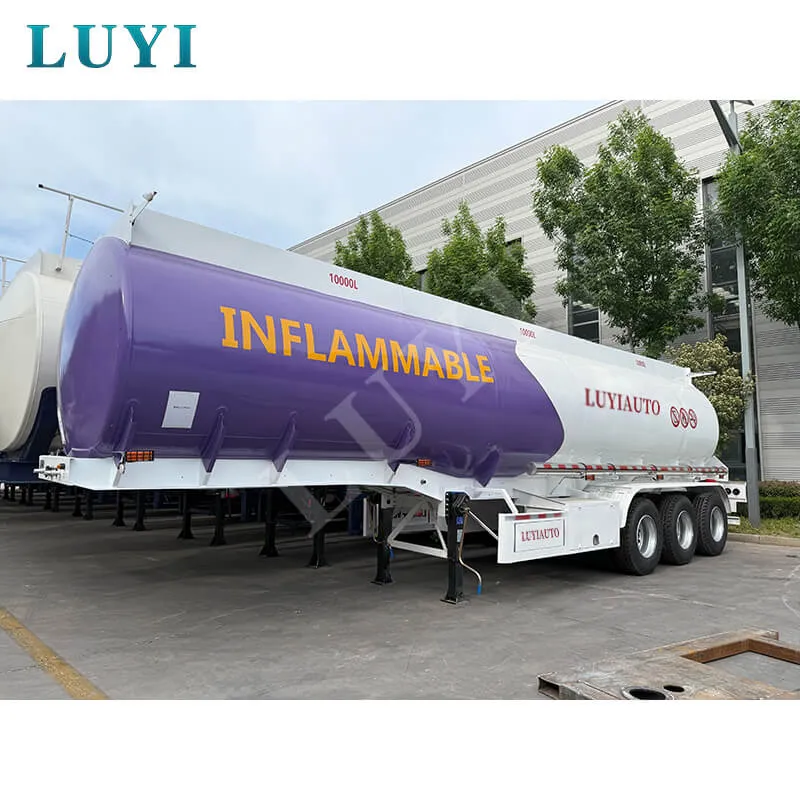 3-axle fuel tanker semi-trailer