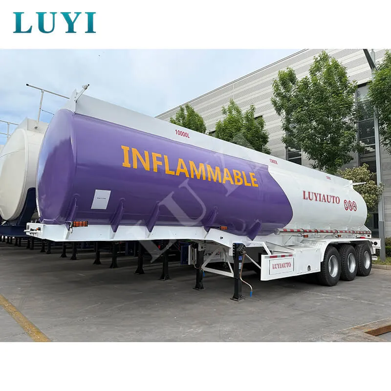 3-axle fuel tanker semi-trailer