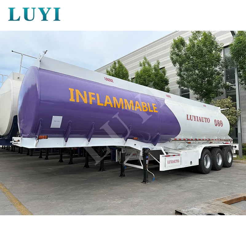 3-axle fuel tanker semi-trailer