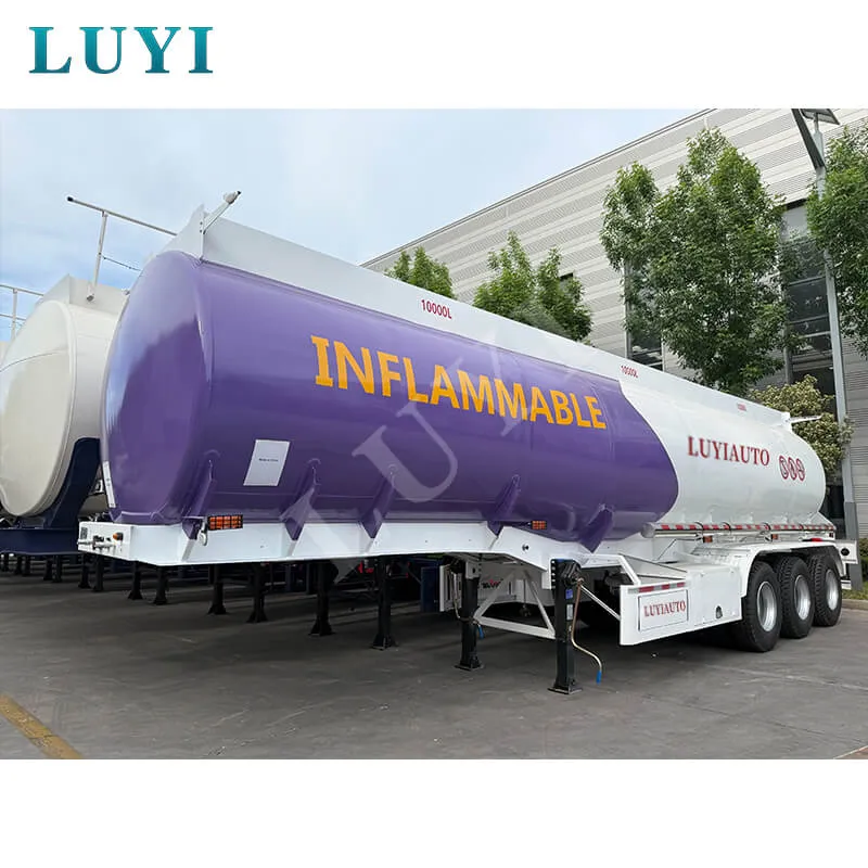 3-axle fuel tanker semi-trailer