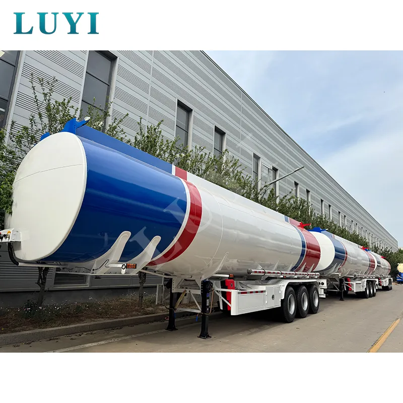 3-axle fuel tanker semi-trailer