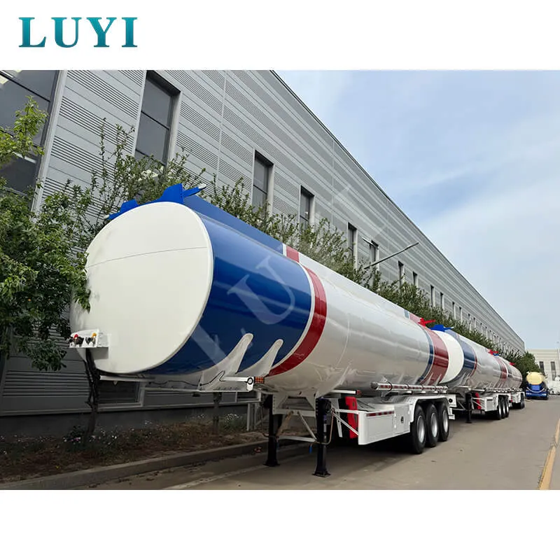 3-axle fuel tanker semi-trailer