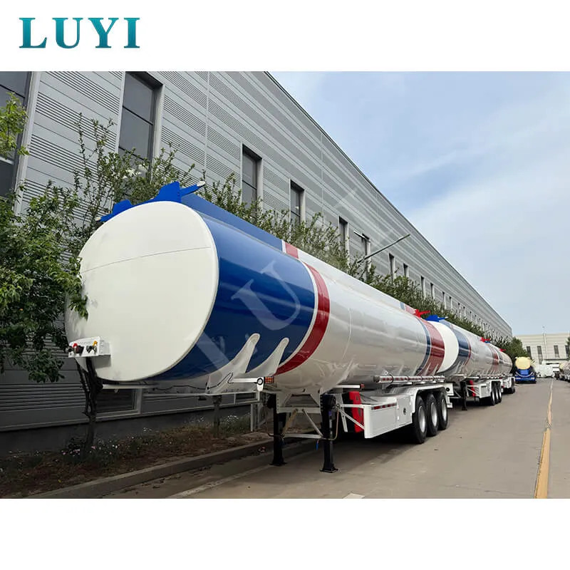 3-axle fuel tanker semi-trailer